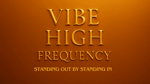 Standing Out by Standing In
